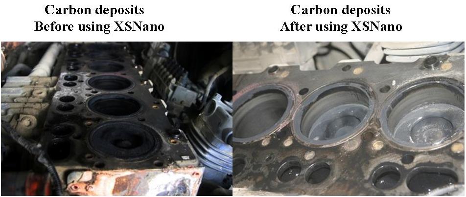 XSNANO removes carbon from engines